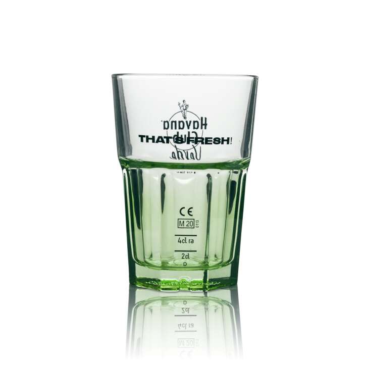 6x Havana Club Glas Verde 0,34l Longdrink Cocktail Gläser Geeicht Gastro Libre