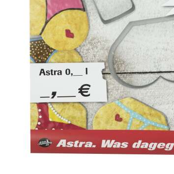 3x Astra Bier Poster Knackärsche für alle!