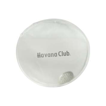 1x Havana Club Rum Handwärmer Transparent grau Schrift
