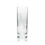 6x Schweppes Softdrink Glas Longdrink rund weiße Schrift