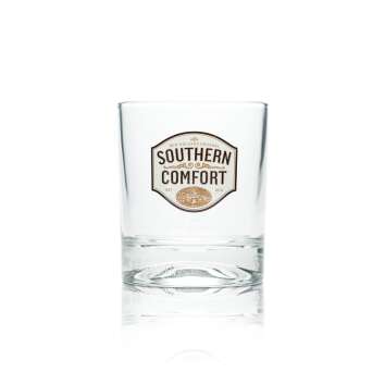 6x Southern Comfort Whiskey Glas Tumbler 310ml Logo Gläser Nosing On Ice Bar