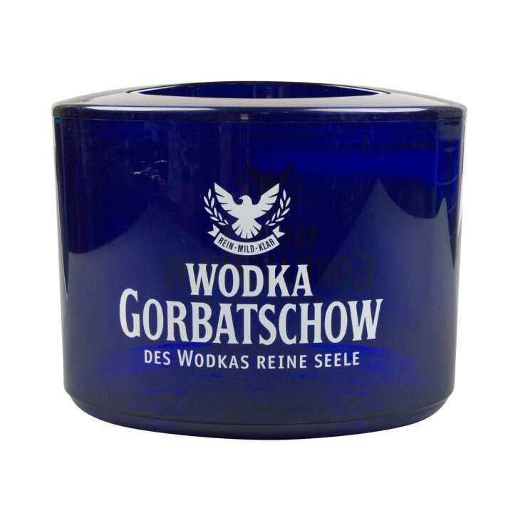 1x Gorbatschow Vodka Kühler Eisbox 10l blau