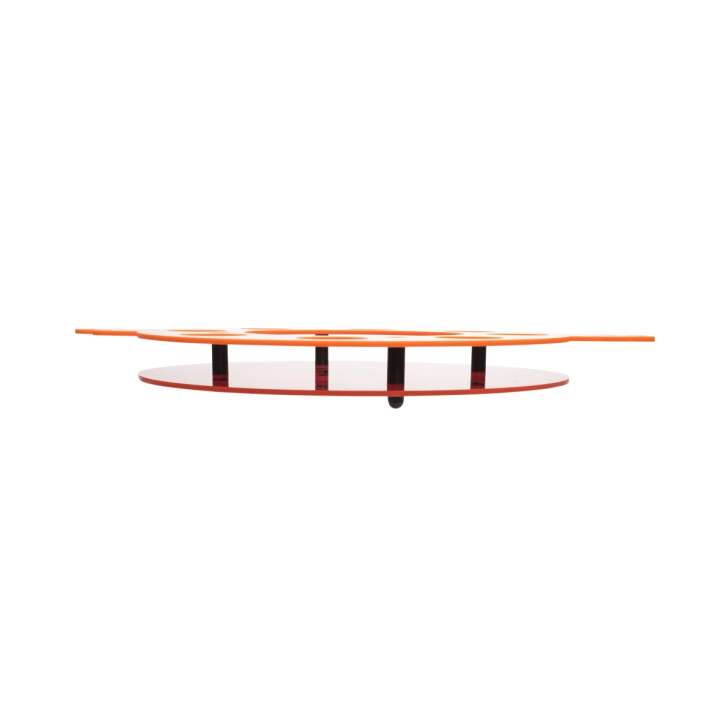1x Stroh Rum Tablett Shot Fire Ring orange