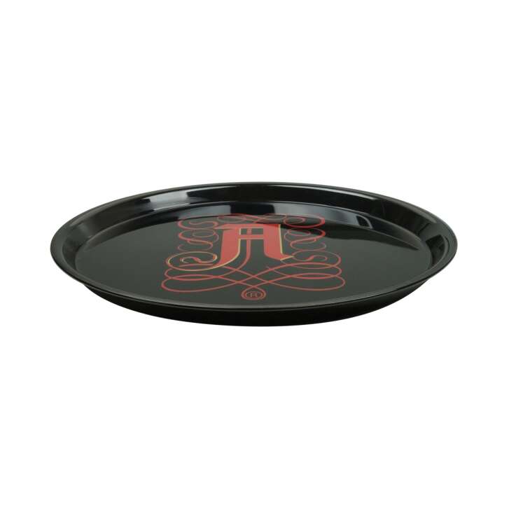 1x Asbach  Rum Tablett Schwarz