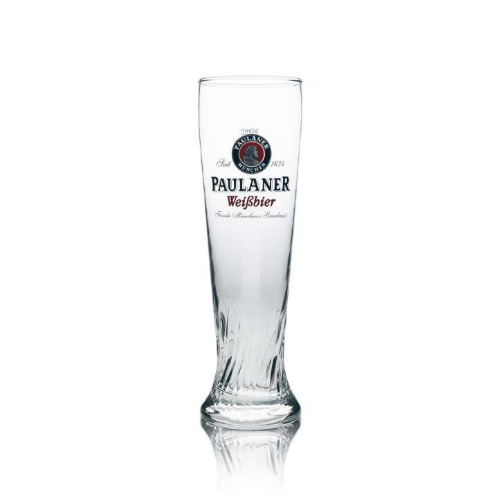 SAHM Paulaner Bier Weißbier Weizenbier Glas 0,5l NEU Brauerei Beer 