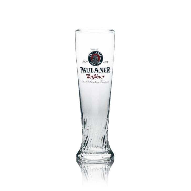 6x Paulaner Weißbierglas 0,5l Hefeweizen Gläser Geeicht Gastro Brauerei Bayern