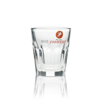 6x Pampero Rum Glas Shot 2cl