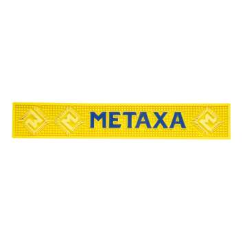1x Metaxa Tequila Barmatte gelb 60,5x10,5