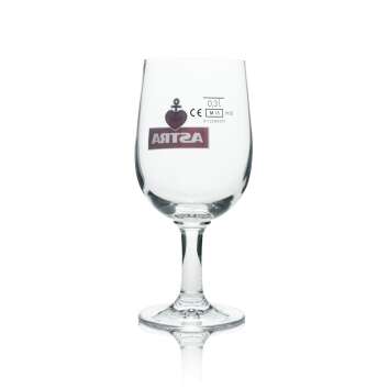 6x Astra Bier Glas Pokal 300ml Ritzenhoff