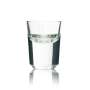 6x Absolut Shotglas 2cl Kurze Stamper Vodka Schnaps Gläser Gastro Geeicht Bar