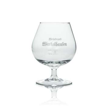 6x Winkelhausen Weinbrand Glas Schwenker 2/4cl rastal