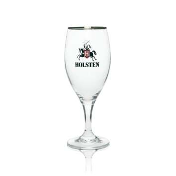 12x Holsten Bier Glas 0,4l Pokal Premium