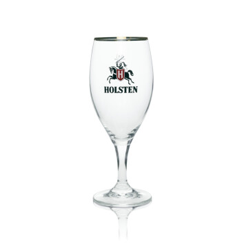12x Holsten Bier Glas Holsten-Brauerei Pilsener Premium 0,4l