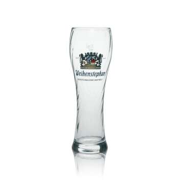 6x Weihenstephan Bier Glas 0,5l Weißbierglas "Älteste Brauerei der Welt" Rastal