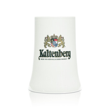 6x Kaltenberg Bier Glas Ton Krug 0,3l