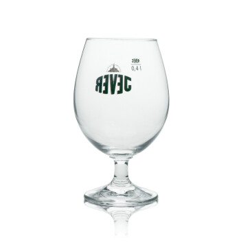 6x Jever Bier Glas Frankfurt Schwenker 0,4l