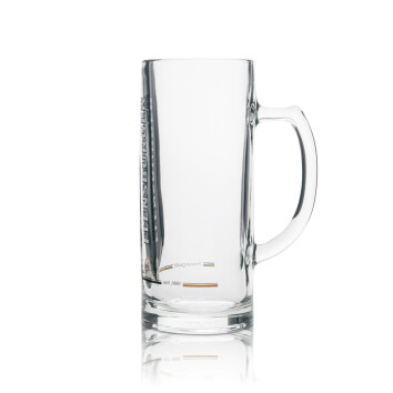 6x Flensburger Bier Glas Krug Exclusiv-Gutsherren Seidel 0,5l Rastal
