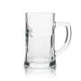 6x Dithmarscher Bier Glas 0,4l Krug Seidel Sahm