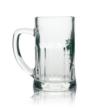 6x Dithmarscher Bier Glas 0,3l Krug Grünes Logo Seidel Sahm