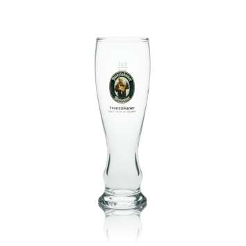 6x Franziskaner Bier Glas 0,3l Weizenglas Das Frische an...