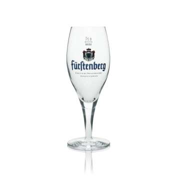 6x Fürstenberg Bier Glas Pokal 0,2l Rastal