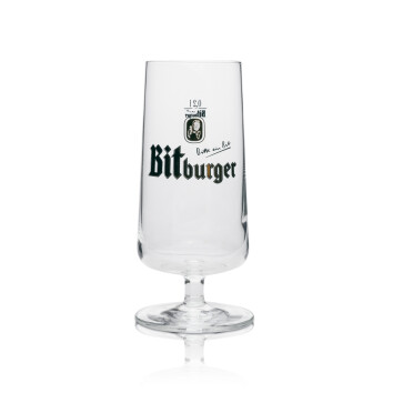 12x Bitburger Bier Glas Pokal 200ml
