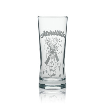 6x Almdudler Softdrinks Glas 0,25l Logo M&auml;ster