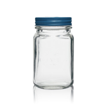 6x Dreyberg Likör Glas 0,4l Schraubglas mit Deckel "Lemonade"