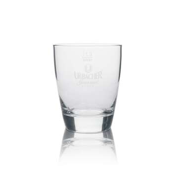 6x Urbacher Wasser Glas Tumbler 0,2l