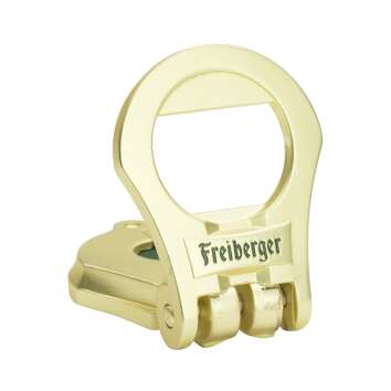 1x Freiberger Bier Flaschen&ouml;ffner Klappbar gold
