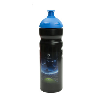 1x Pepsi Softdrinks Trinkflasche schwarz 750ml UEFA...