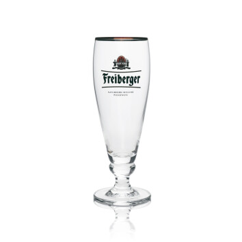6x Freiberger Bier Glas Exklusivglas 0,3l Einzeln...