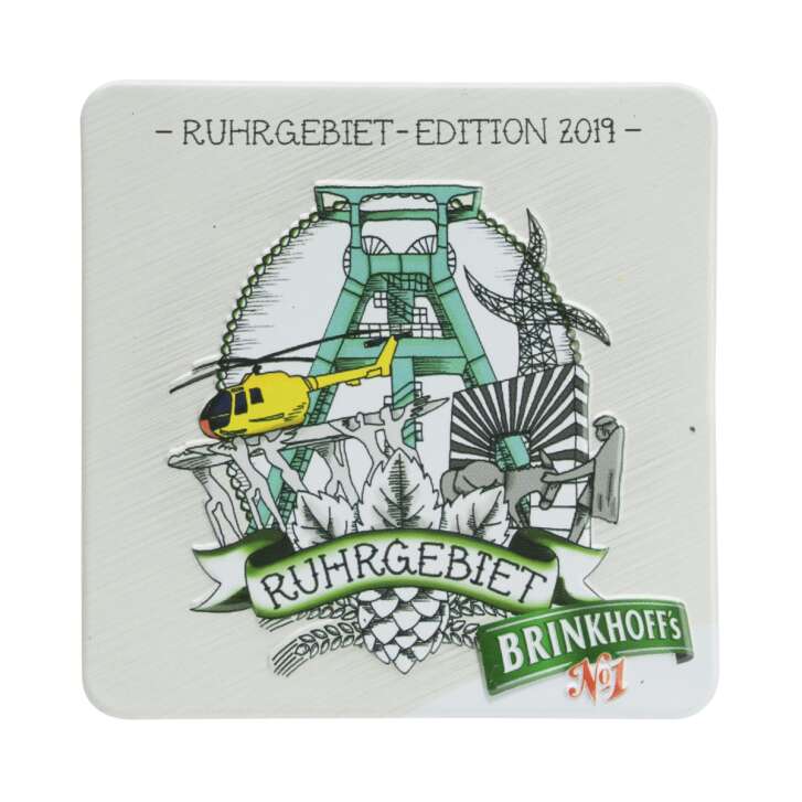 1x Brinkhoffs Bier Magnet-Set Kühlschrankmagnete grau