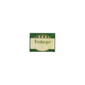 1x Freiberger Bier Anstecker Logo klein gold