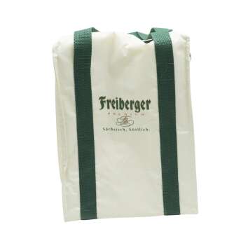 1x Freiberger Bier Kühltasche Weiß Premium...