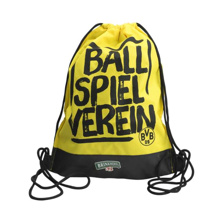 Borussia Dortmund Jutebeutel BVB Tasche Rucksack Backpack Sportbeutel Brinkhoff