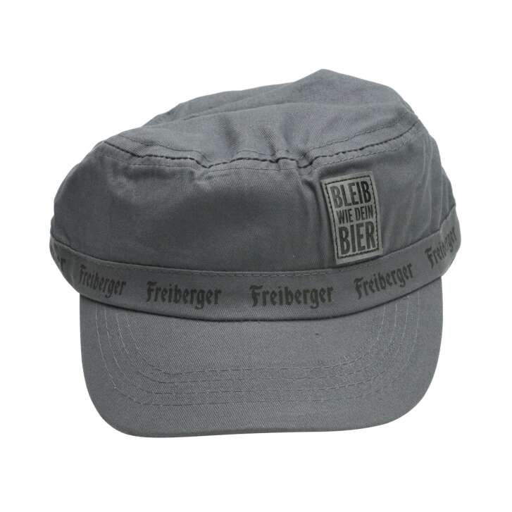 1x Freiberger Bier Kappe Fan Cap grau
