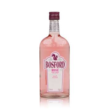 1x Bosford Gin volle Flasche Rose 0,7l 37,5%