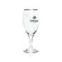 6x Holsten Bier Glas 0,25l Premium Pokal Gläser Platinrand Tulpe Gastro Geeicht