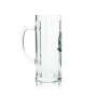 6x Flensburger Glas 0,5l Bier Krug Humpen Seidel Kontur Gläser Gastro Geeicht