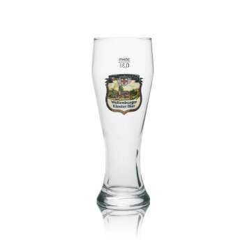 6x Weltenburger Kloster Bier Glas Weizen 0,3l Sahm
