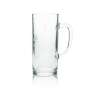 6x Paulaner Bier Glas Krug 0,5l Zwickl Sahm