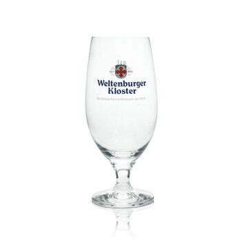 6x Weltenburger Kloster Bier Glas Pokal 0,5l Rastal