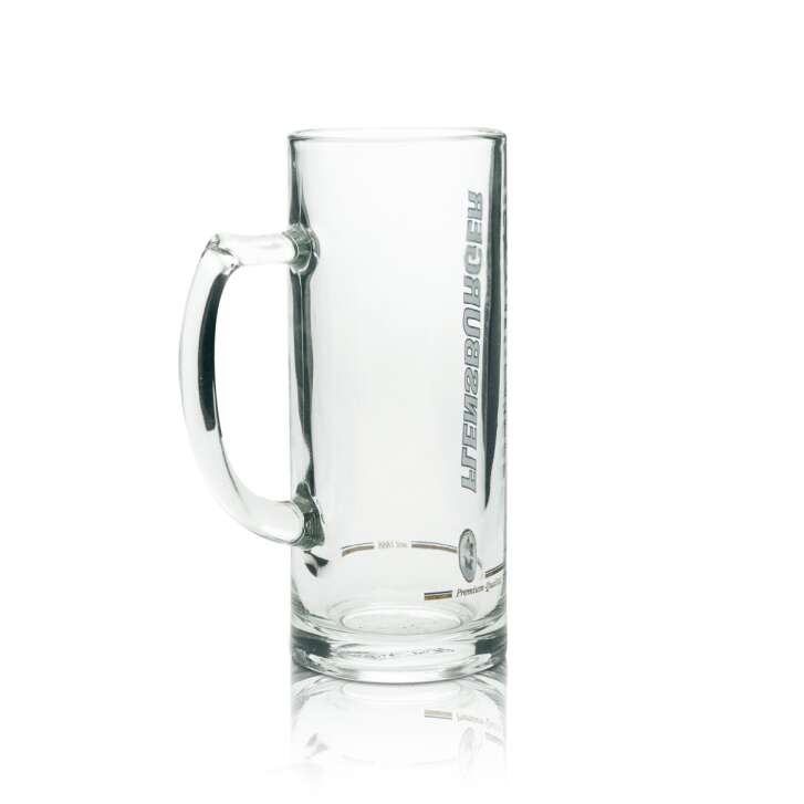 6x Flensburger Bier Glas Krug 0,3l Rastal