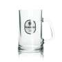 6x Krombacher Glas 0,3l Krug Seidel Humpen Bier Gläser Gastro Geeicht Pils Beer