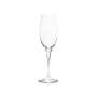 6x Lanson Glas 0,1l Champagner Flöte Kelch Gläser Geeicht Gastro Sekt Secco Bar