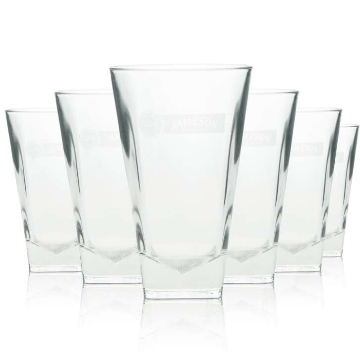 6 Stück 2/4cl Whiskey Schnaps Gläser Jameson Shotglas Set 