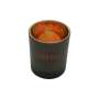 6x Chivas Regal Whiskey Teelicht Schwarz innen Gold mit Verzierungen und Kerze