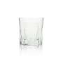6x Jack Daniels Whiskey Glas Tumbler Gentleman Jack 5-Eckig weiß