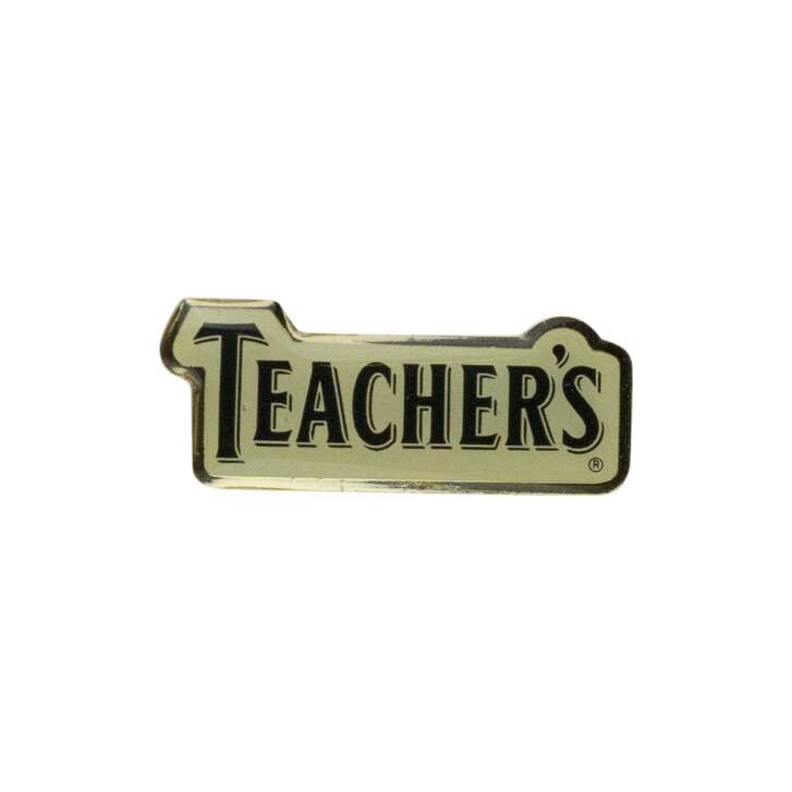 1x Teachers Whiskey Pin Logo Gold